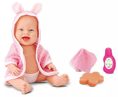 BONECA BABY BABILINA ACESSORIOS - BAÑO