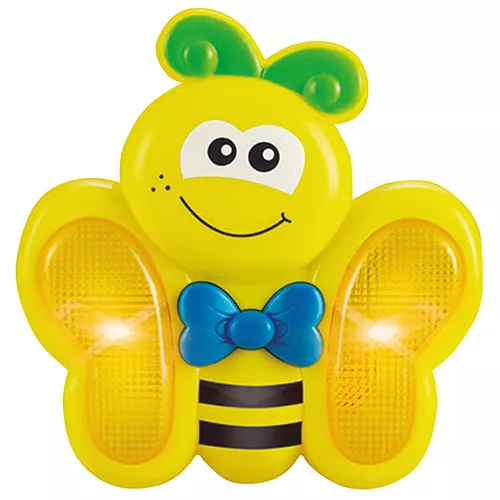 MARIPOSA CON LUZ Y SONIDO EN CAJA VISOR