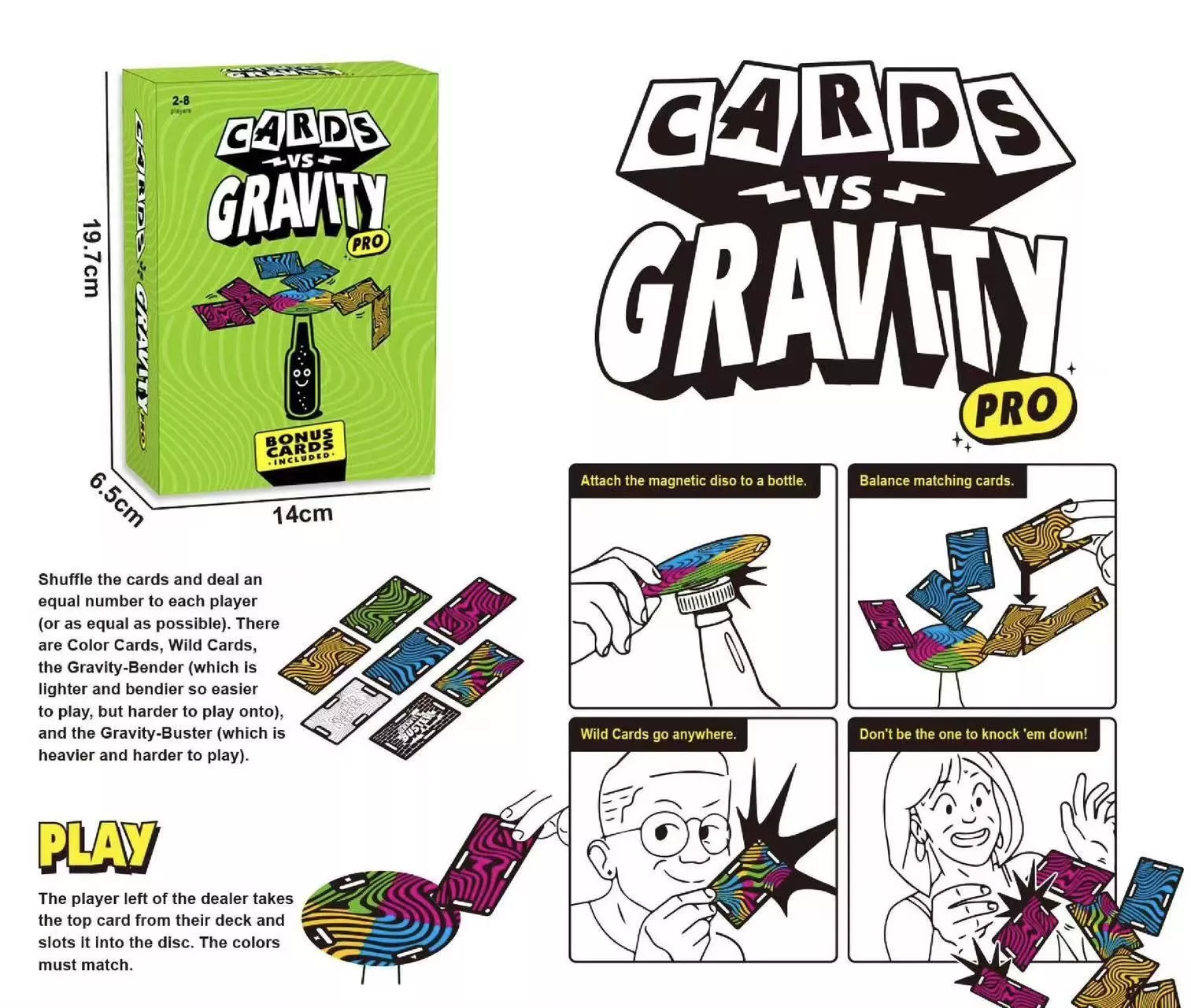 Cards Game-Vs Gravity en español