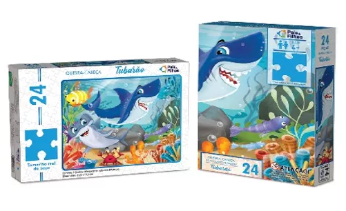 ROMPECABEZA 24 PCS - TUBARAO - UNICA