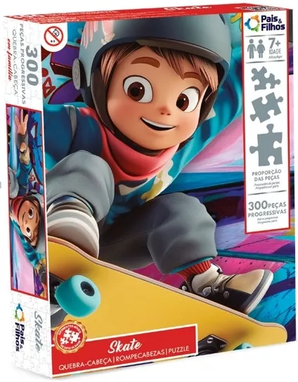ROMPECABEZAS EN FAMILIA 300 PIEZAS - SKATE