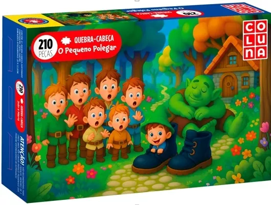 ROMPECABEZAS 210 PIEZAS - EL PEQUEÑO PULGAR